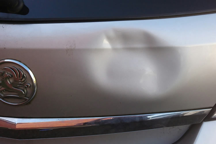 Vauxhall Astra Dented Bodywork before Paintless Dent Removal
